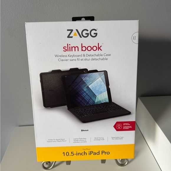 ZAGG Other - ZAGG Slim Book Wireless Keyboard for iPad Pro - Black